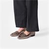 Paul Green Slip On Square Detail Loafer - Earth Metallic